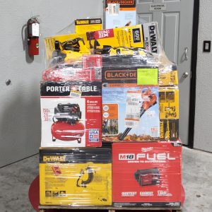 MILWAUKEE & DEWALT PALLET – LOT ID: 060225 100% Tested and Working (WITH BATTERIES AND CHARGERS)