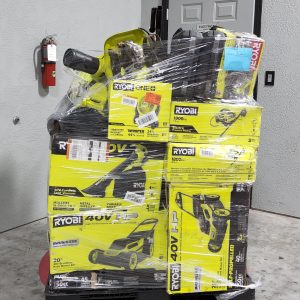 MIXED TOOL PALLET – LOT ID: 150225 100% Tested and Working (WITH BATTERIES AND CHARGERS)