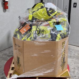 MIXED TOOL PALLET – LOT ID: 280225 100% Tested and Working (WITH BATTERIES AND CHARGERS)