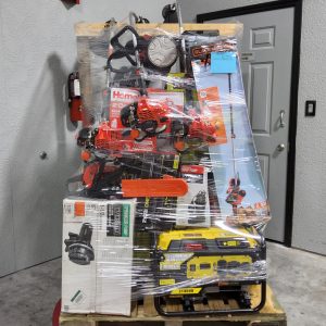 MIXED OUTDOOR POWER EQUIPMENT PALLET – LOT ID: 220325 100% Tested and Working (WITH BATTERIES AND CHARGERS)