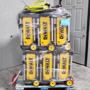 DEWALT ELECTRIC PRESSURE WASHER PALLET – LOT ID: 010525 100% Tested and Working (WITH BATTERIES AND CHARGERS)