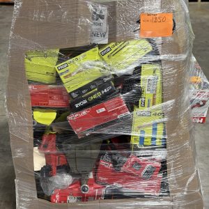 MIXED TOOL PALLET – LOT ID: 300725 100% Tested and Working (WITH BATTERIES AND CHARGERS)