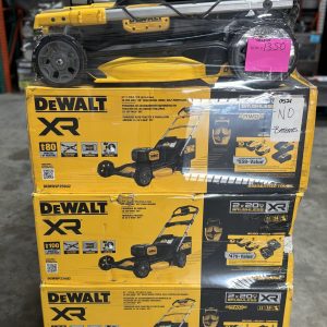 DEWALT 20V MOWERS ***WITH BATTERIES*** PALLET – LOT ID: 080825 100% Tested and Working (WITH BATTERIES AND CHARGERS)