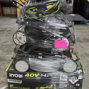 MIXED LAWN MOWER PALLET- LOT ID: 090825 100% Tested and Working (WITH BATTERIES AND CHARGERS)