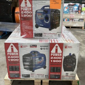 YAMAHA POWERED INVERTERS PALLET – LOT ID: 310825 100% Tested and Working (WITH BATTERIES AND CHARGERS)