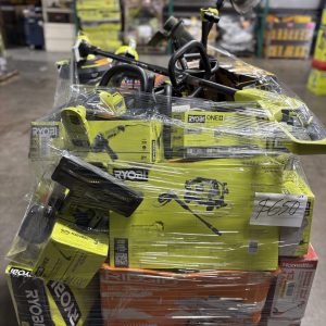 MIXED TOOLS & OUTDOOR PALLET – LOT ID: 003 100% Tested and Working (WITH BATTERIES AND CHARGERS)