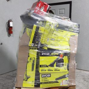 MIXED TOOL PALLET – LOT ID: 120125 100% Tested and Working (WITH BATTERIES AND CHARGERS)