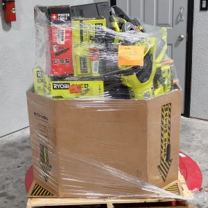 MIXED TOOL PALLET – LOT ID: 180125 100% Tested and Working (WITH BATTERIES AND CHARGERS)