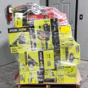 MIXED TOOL PALLET – LOT ID: 210125 100% Tested and Working (WITH BATTERIES AND CHARGERS)
