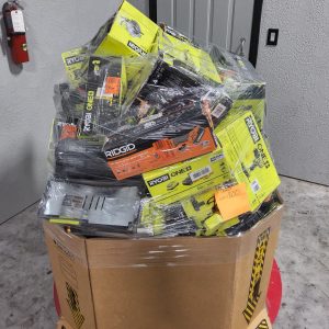 MIXED TOOL PALLET – LOT ID: 370125 100% Tested and Working (WITH BATTERIES AND CHARGERS)