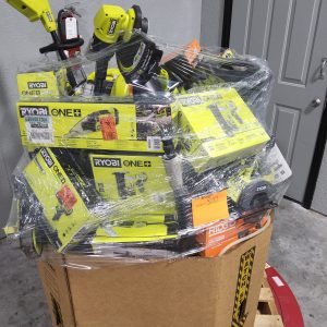 MIXED TOOL PALLET – LOT ID: 380125 100% Tested and Working (WITH BATTERIES AND CHARGERS)