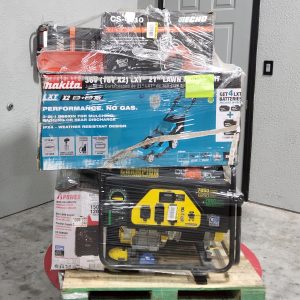 GENERATORS AND MORE PALLET – LOT ID: 520125 100% Tested and Working (WITH BATTERIES AND CHARGERS)